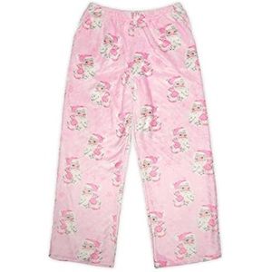 Iscream Classic Santa Claus Plush Fleece Pajama Pants & Iscream Pink Santa Hat